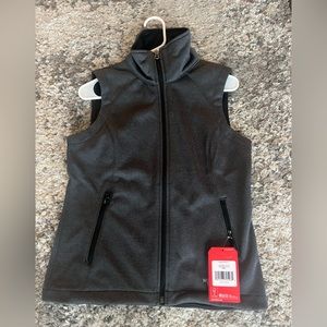 Grey North face Vest